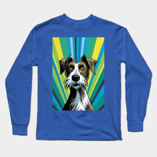 Pop Art Dog Long Sleeve T-Shirt